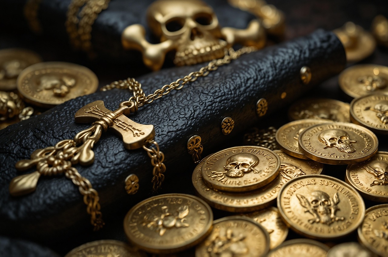 Pirate gold.